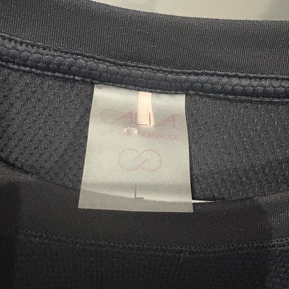 CALIA by Carrie Underwood Black Mesh Top - Picture 2 of 3